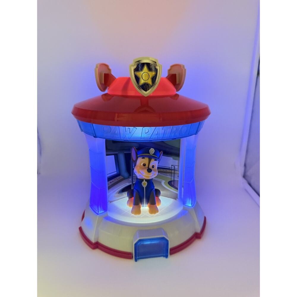 PAW PATROL Light & Sound Look-Out Tower Night Light Marshall, Chase, Skye Toy